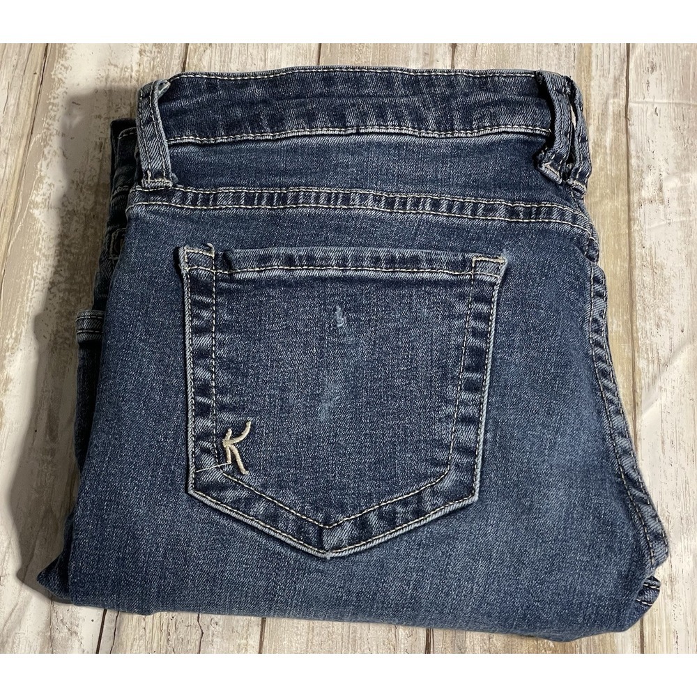 Kut From The‎ Kloth  Distressed Jeans Womens Size 10 Destroyed Ankle Skinny